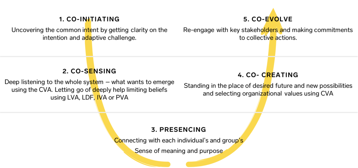 Theory U and Levels of Consciousness by Richard Barrett. Lisa Doig's case study and annex